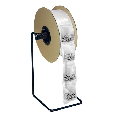 Bolsas Pre-Abiertas en Rollo, 3" x 4" Calibre 2.0 Mil, 3,000/Rollo