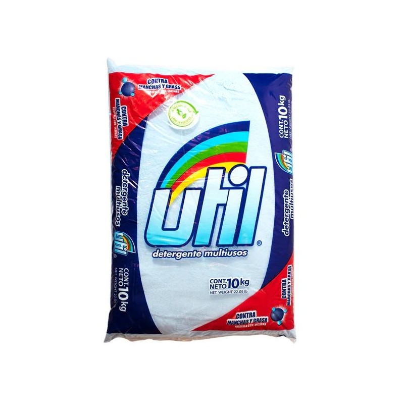 Detergente en Polvo Multiusos UTIL 10 Kg. 