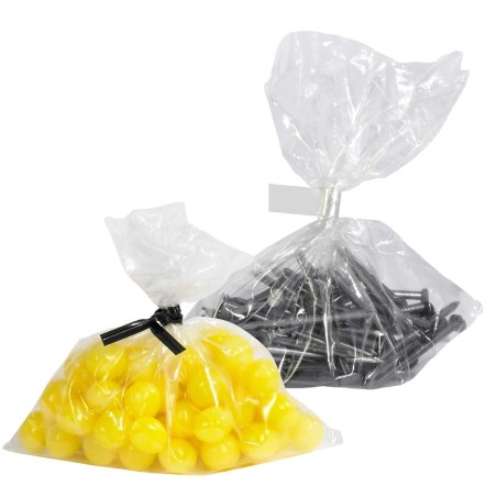 Bolsas de Plástico Planas 14" X 20" (36 x 51 cm) Grosor 3 MIL, Caja/500