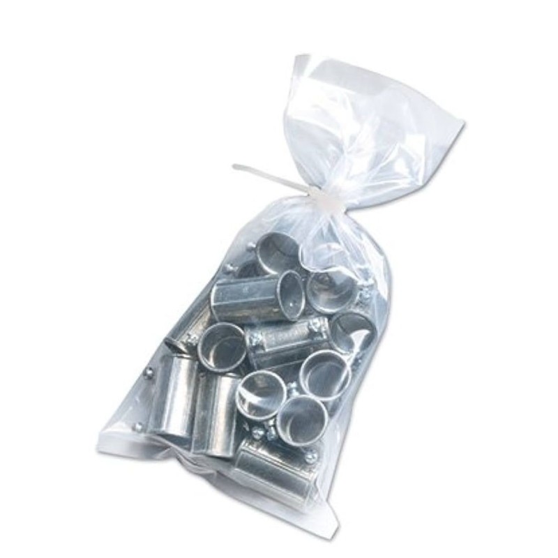 Bolsas de Plástico Planas 5" X 8" (13 x 20 cm) Grosor 6 MIL, Caja/1000