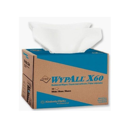 Wipers WYPALL X60 Teri Reforzados - POP-UP Box  180 wipers/caja
