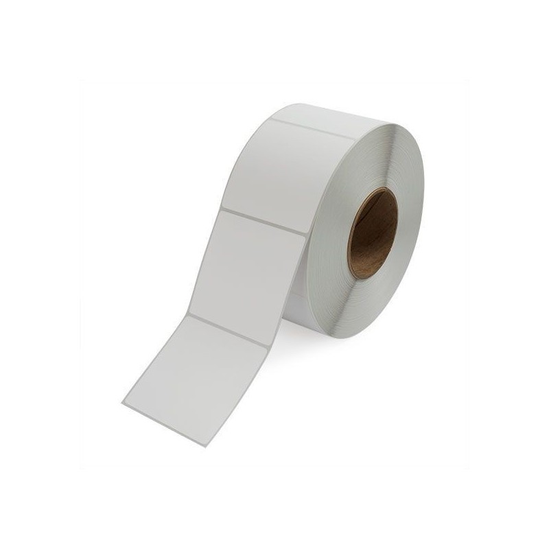 Etiquetas de Transferencia Térmica Blancas 3.5" x 3.5"  Rollo c/1,675