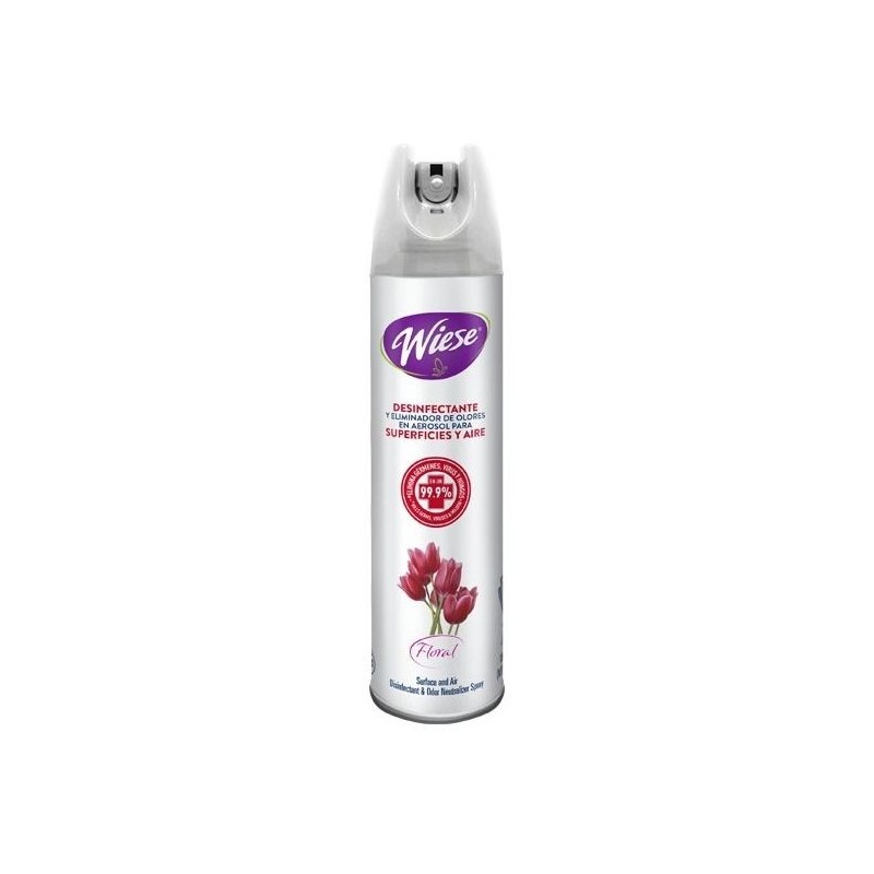 Desinfectante en Aerosol WIESE® Floral 323 Gr. 