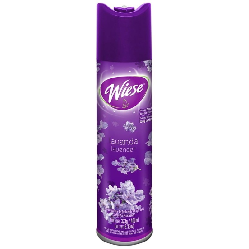 Aromatizante en Aerosol WIESE® Lavanda 323 Gr.