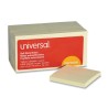 Notas Adhesivas 3'' X 3'' (7.62 X 7.60 Cm), Universal, Color Amarillo, Paq/18 con 100 c/u