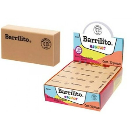 Borrador de Migajón, Blanco, Barrilito, Caja/20