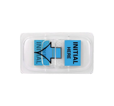 Banderitas Adhesivas Universal, Color Azul, Paquete/100