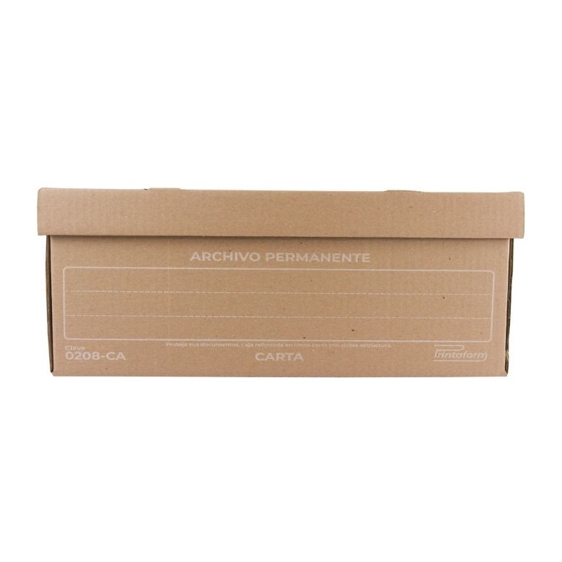Caja de Cartón para Archivo ,Tamaño Carta, Printaform