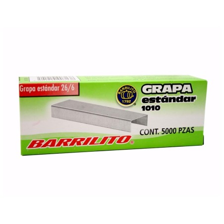 Grapa Estándar 26/6, Acme Modelo 1010, Caja/5000