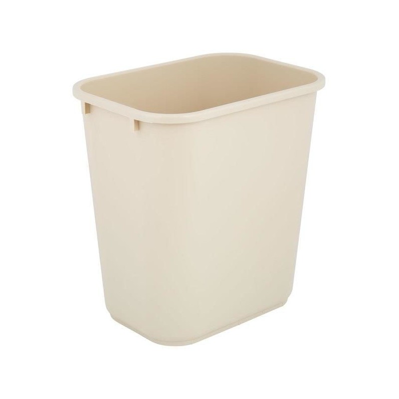 Papelera para Basura 26.6 Litros (7 Galones) Beige