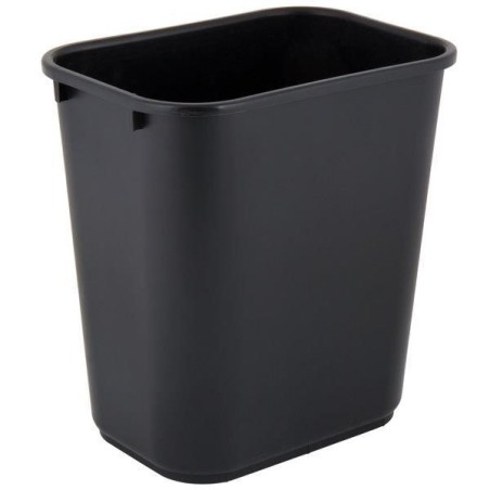 Papelera para Basura 26.6 Litros (7 Galones) Negro