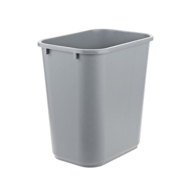 Papelera para Basura 26.6 Litros (7 Galones) Gris