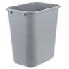 Papelera para Basura 26.6 Litros (7 Galones) Gris