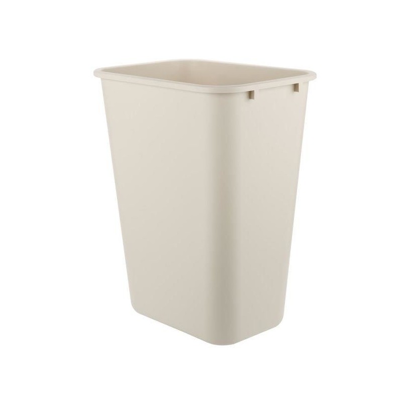 Papelera para Basura 38 Litros (13 Galones) Beige