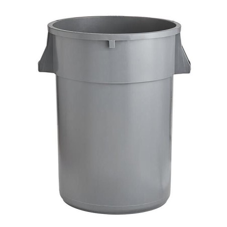 Contenedor Redondo para Basura Gris de 44 Galones (166.5 Lt)