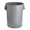 Contenedor Redondo para Basura Gris de 55 Galones (208 Lt)