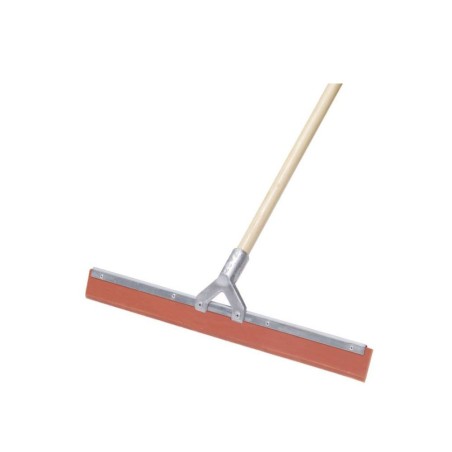 Jalador de Hule Natural para Pisos con Bastón de Madera 20" (50 cm).