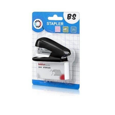 Engrapadora Mini de Escritorio, 25 Hojas, Grapas Tamaño Estándar (24/6)