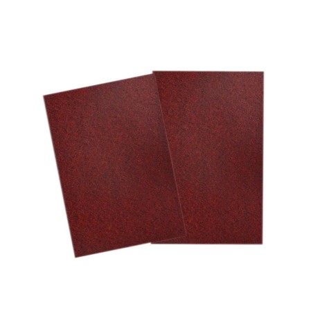 Fibras Marrón Súper Agresivas, 6" x 9" Paquete con 10.