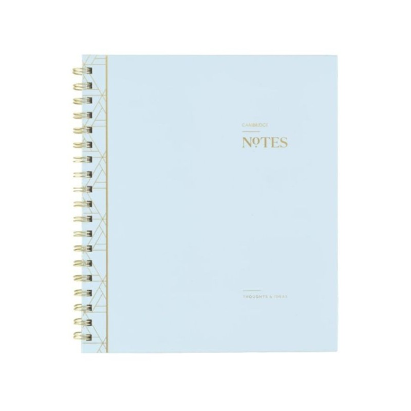 Cuaderno Para Notas Workstyle, 8 1/2'' X 10'' , Color Azul, 80 Hojas