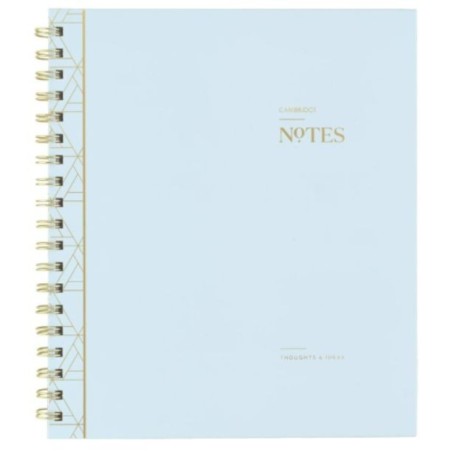 Cuaderno Para Notas Workstyle, 8 1/2'' X 10'' , Color Azul, 80 Hojas