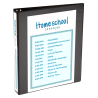 Carpeta de 1'' Avery, 3 Arillos en O, de 11'' X 8.5'', Capacidad para 175 Hojas, Negra