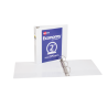 Carpeta Avery de 2'', 3 Anillos en O, 11'' X 8.5'', Capacidad para 375 Hojas, Blanca