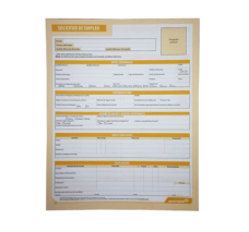 Solicitud de Empleo Estrella, Block/40