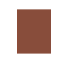 Folder de Archivo Tamaño Carta, Con Pestaña Lateral, Diem, Color Cafe, Paquete/25