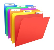 Folder De Plástico Para...