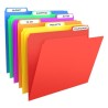 Folder De Plástico Para Archivo Tamaño Carta Classic, Pestaña Superior De 1/3, Colores Variados, Paquete/6