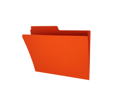 Folder de Archivo Tamaño Carta, Con Pestaña Lateral, Diem, Color Naranja, Paquete/25