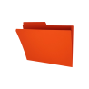 Folder de Archivo Tamaño Carta, Con Pestaña Lateral, Diem, Color Naranja, Paquete/25