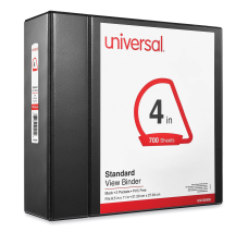 Carpeta de 4’' Universal,...