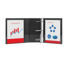 Carpeta De 5'' Universal, Arillo En D, Capacidad 950 Hojas, Negra