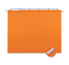 Folders Colgantes Reforzados Universal, Tamaño Carta, Pestañas 1/5, Colores Variados, Paquete/25