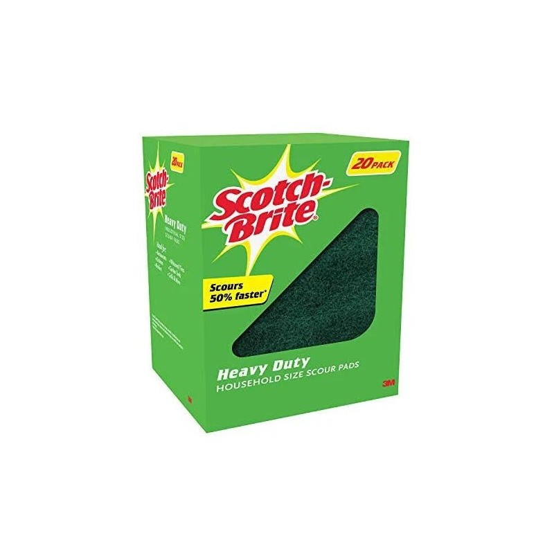 Fibra Verde SCOTCH BRITE® Paquete de 20 Fibras.