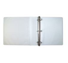 Carpeta Blanca de 2'' Kyma, Arillo en D