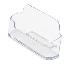 Tarjetero de Acrílico Transparente para Escritorio