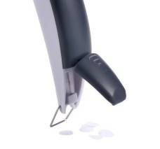 Perforadora de 1 Orificio, Ez Squeeze Bostich, Capacidad para 10 Hojas, Negro/Gris