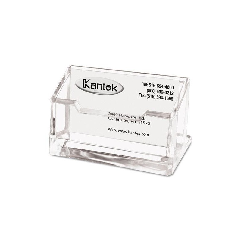 Tarjetero de Acrílico para Escritorio