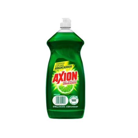 Jabón Lavatraste Líquido AXION® Limón 750 Ml. 