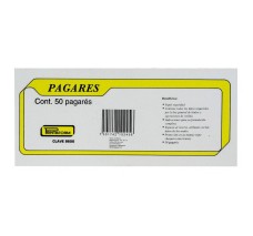 Pagaré,Printaform, Block/50