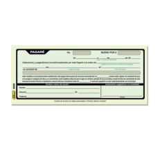 Pagaré,Printaform, Block/50