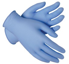 Guante de Nitrilo Azul, SIN...