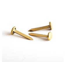 Broche Latonado Tipo Alemán 4 22 mm, Baco, Caja/100