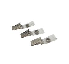 Broche para Gafete Metálico, Jumbo, Paquete/100