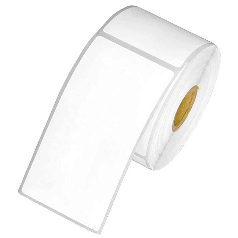 Etiquetas de Escritorio Térmicas Directas Blancas 2" x 4"  Rollo c/350
