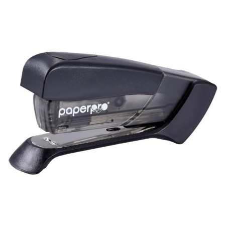 Engrapadora PaperPro Clásica Compacta de Escritorio, Media Tira, 15 Hojas, Sin Esfuerzo, Grapa Estándar 24/6