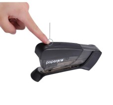 Engrapadora PaperPro Clásica Compacta de Escritorio, Media Tira, 15 Hojas, Sin Esfuerzo, Grapa Estándar 24/6